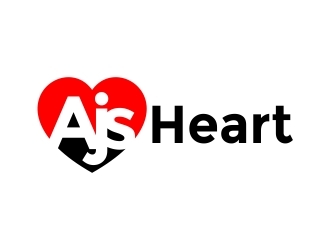 AJs Heart logo design by onetm