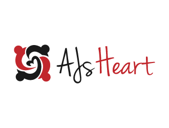 AJs Heart logo design by akilis13