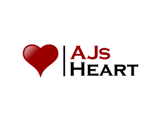 AJs Heart logo design by Kruger