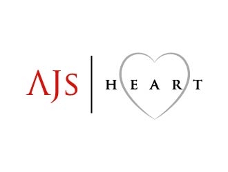 AJs Heart logo design by maserik