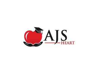 AJs Heart logo design by AamirKhan