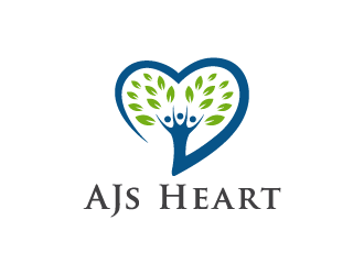 AJs Heart logo design by Andri