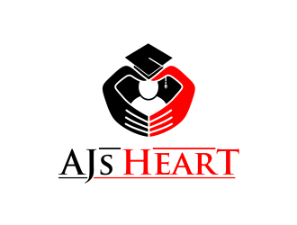AJs Heart logo design by onamel