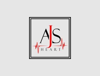 AJs Heart logo design by naldart