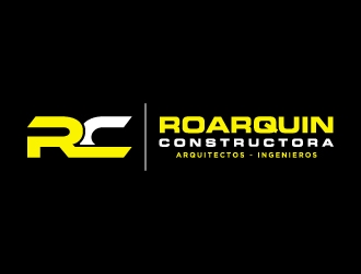 ROARQUIN CONSTRUCTORA  logo design by labo
