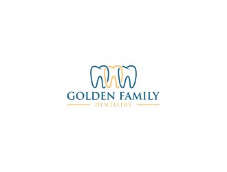 Golden Family Dentistry logo design by p0peye