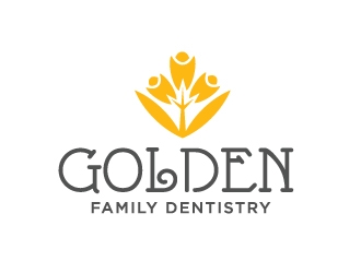 Golden Family Dentistry logo design by Foxcody