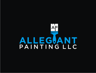 Allegiant Painting LLC logo design by logitec