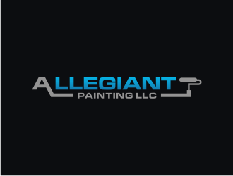 Allegiant Painting LLC logo design by tejo