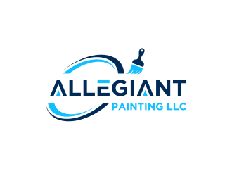 Allegiant Painting LLC logo design by ammad