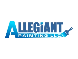 Allegiant Painting LLC logo design by abss