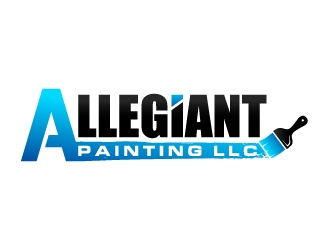 Allegiant Painting LLC logo design by abss