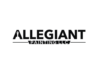 Allegiant Painting LLC logo design by christabel