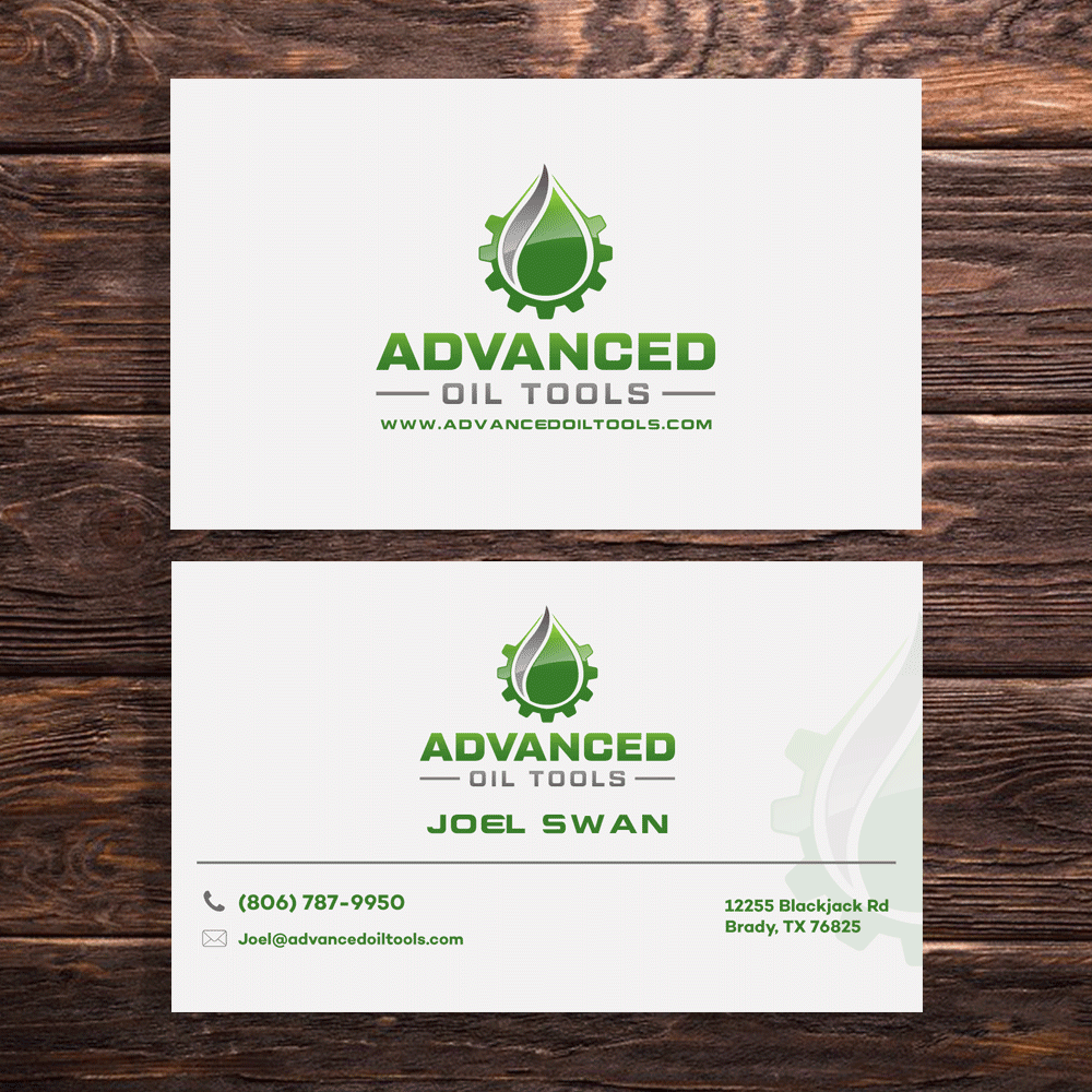 Advanced Oil Tools logo design by heba