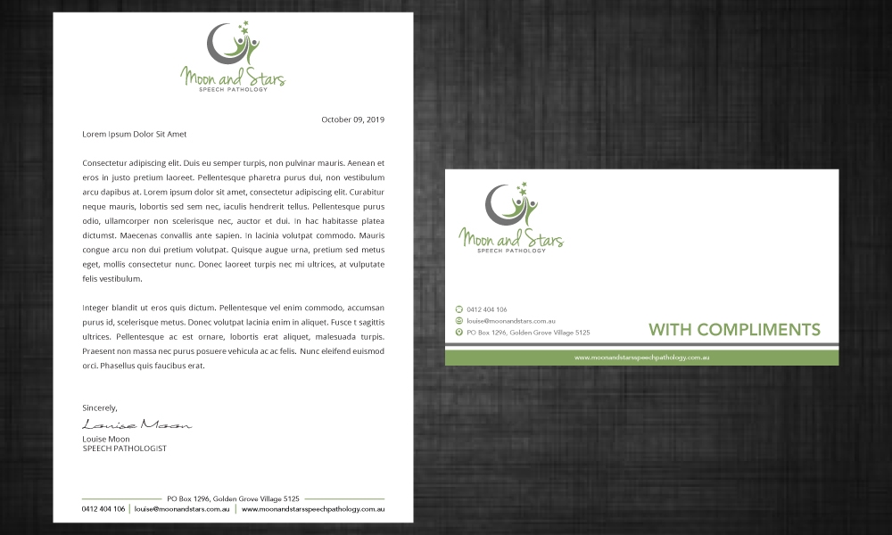 Moon and Stars Speech Pathology logo design by LogOExperT