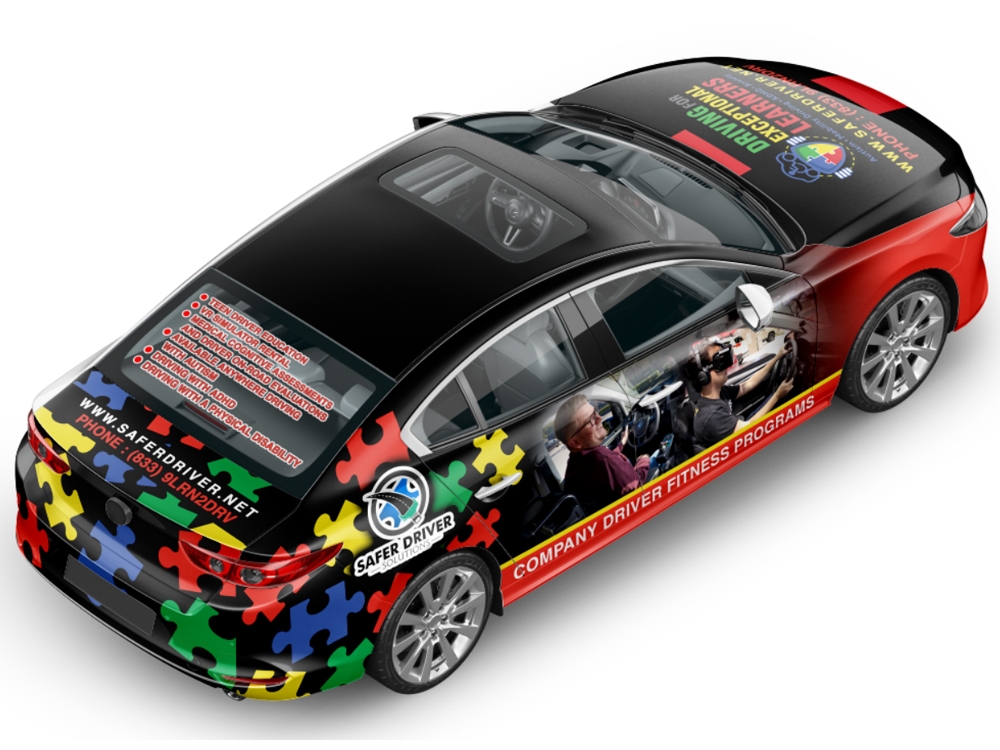 Driving with Special Needs logo design by Realistis