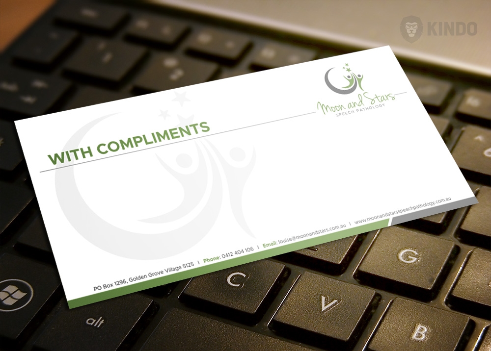 Moon and Stars Speech Pathology logo design by Kindo