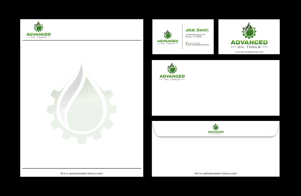 Advanced Oil Tools logo design by done