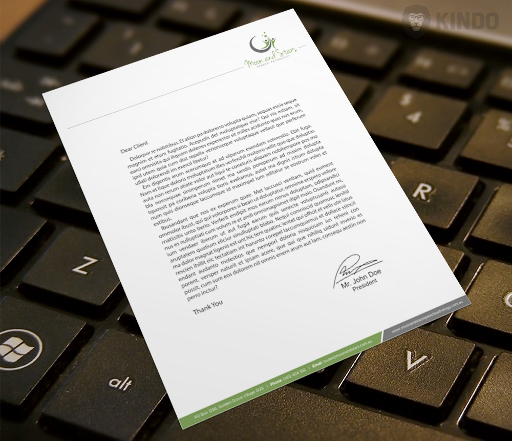 Moon and Stars Speech Pathology logo design by Kindo