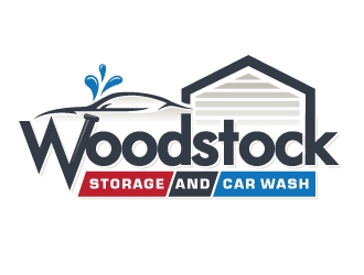 Woodstock Storage  logo design by REDCROW