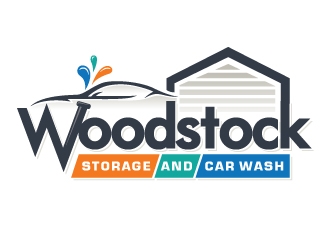 Woodstock Storage  logo design by REDCROW