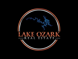 Lake Ozark Real Estate logo design by Erasedink