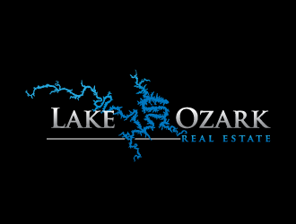 Lake Ozark Real Estate logo design by bluespix