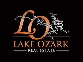 Lake Ozark Real Estate logo design by mutafailan