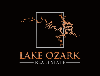 Lake Ozark Real Estate logo design by mutafailan