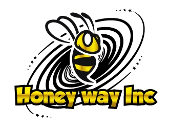 Honey way Inc. logo design by Frenic