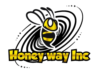 Honey way Inc. logo design by Frenic