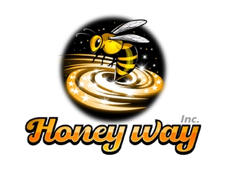 Honey way Inc. logo design by DreamLogoDesign