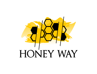 Honey way Inc. logo design by JessicaLopes