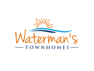 Watermans Townhomes logo design by ingepro