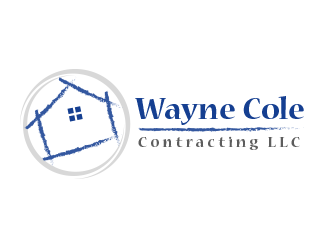 Wayne Cole Contracting LLC logo design by BeDesign
