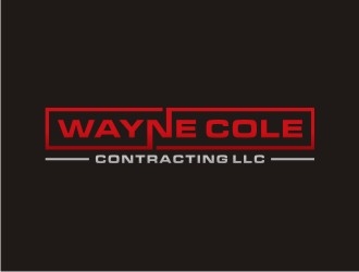 Wayne Cole Contracting LLC logo design by sabyan