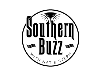 Southern Buzz with Nat & Steph logo design by torresace