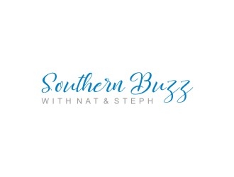 Southern Buzz with Nat & Steph logo design by sabyan