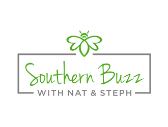 Southern Buzz with Nat & Steph logo design by nurul_rizkon