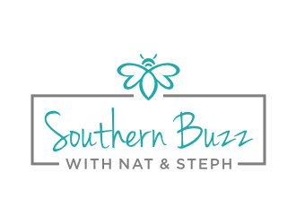 Southern Buzz with Nat & Steph logo design by nurul_rizkon