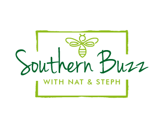Southern Buzz with Nat & Steph logo design by akilis13