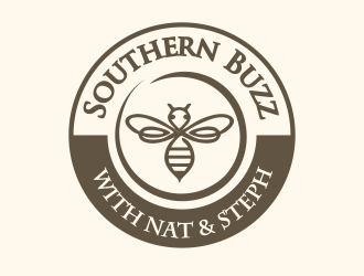 Southern Buzz with Nat & Steph logo design by YONK