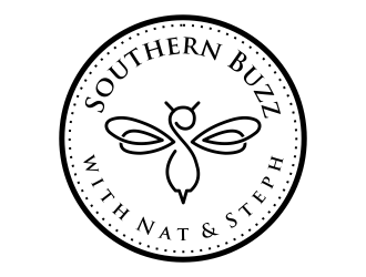 Southern Buzz with Nat & Steph logo design by kopipanas