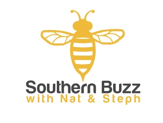 Southern Buzz with Nat & Steph logo design by AamirKhan