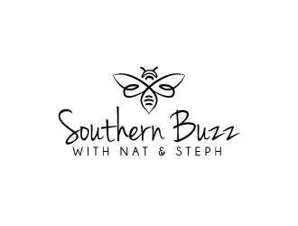 Southern Buzz with Nat & Steph logo design by LogOExperT