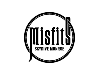 Misfits-Skydive Monroe logo design by torresace