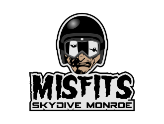 Misfits-Skydive Monroe logo design by Kruger