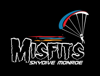 Misfits-Skydive Monroe logo design by aldesign
