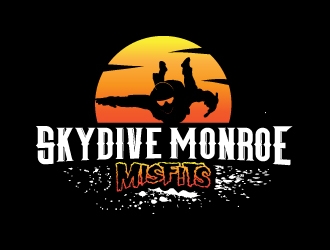Misfits-Skydive Monroe logo design by MUSANG