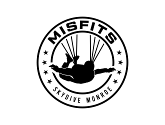 Misfits-Skydive Monroe logo design by done